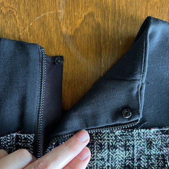 Milly Peplum Color Block Sleeveless Dress women’s size 10 - Picture 5 of 11